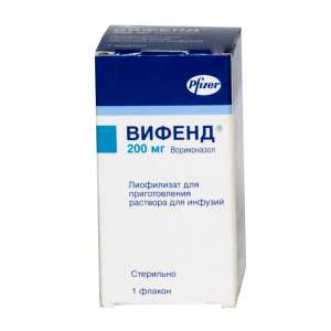       (Vfend 200 MG 30 Tablet)  . -  1