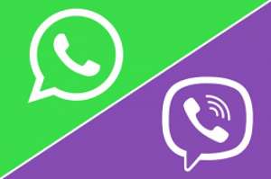     Viber  WhatsApp  -  1