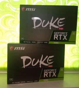  .  MSI GeForce RTX 2080 DUKE 8G OC -  1