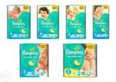    "Pampers Active Baby GIANT PACK" 2 (3-6 ) - 100. 3 (4-9 ) - 90. 4 (7-14 ) - 76. 4+ (9-16 ).   - /