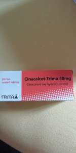   Cinacalcet 60 mg  30 mg,  -  1