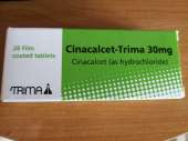   Cinacalcet 60 mg  30 mg,  -  2