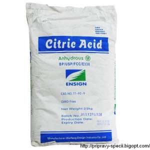   Citric Acid 25 . -  1