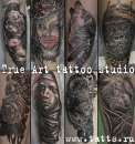   :   True art tattoo studio  .