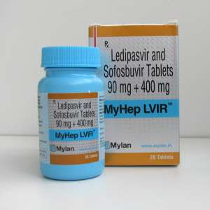  Myhep LVIR  400 +  90 (Sofosbuvir + Ledipasvir) MyLan () -  1