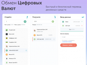 - ����� Tether ERC20 USDT �� ������; ������-������� ������������ ����� 24/7; ����-����� ������ - ����������� 1