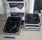 2x PIONEER CDJ-1000MK3 & 1x DJM-800 MIXER DJ  + PIONEER HDJ 2000 HEADPHONE ....$ 1600USD -  2