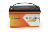 Bluesun BSM12104LFP, LiFePO4 акумулятор 12.8В, 104А·год, 1331Вт·год, Bluetooth/RS485