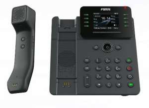 Fanvil V62Pro, ip �������, 12 SIP �������, ���������� Bluetooth-������, 2xGE LAN, 2.8" ���������� �������, PoE - ����������� 1
