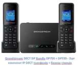 ������� � ����������: Grandstream DECT DP Bundle DP750+DP720 � 2��, �������� ���� ip-dect ��������� + ������ �������, 10 sip �������