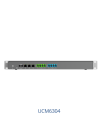 Grandstream UCM6304, ip ���, 4�FXS, 4xFXO, �� 2000 ��������/300 ���������� �������, RemoteConnect, 1xWAN, 1xLAN, HA - ����������� 2