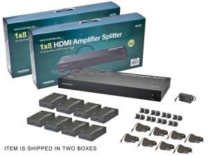 HDMI ���������-�������� 1x8 - ����������� 1