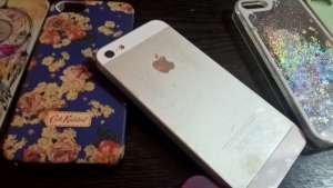 iPhone 5 16 gb Silver + -  1