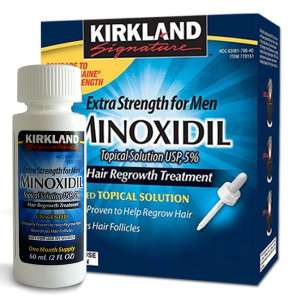 Minoxidil Kirkland   Rogaine     -  1