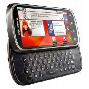 Motorola CLIQ2 Black Slide -  1