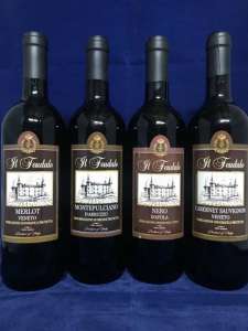 Pinot Grigio,Nero D'avola, Cabernet, Chardonnay, Merlot. 0,75. -  1