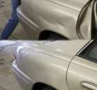 Вмятина на заднем правом крыле, ремонт вмятин.. Прочие услуги - Услуги