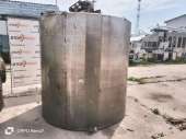 Емкость нержавеющая с рамной мешалкой, моторредуктором инв.4148