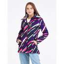 Женская осенняя весенняя парка softshell фиолетового цвета 1923-1F. Одежда - Покупка/Продажа