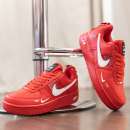 Перейти к объявлению: Женские кроссовки Nike Air Force красные.