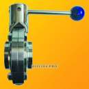 Зaтвop дисковый нepжaвеющий DlN Dn 50 АlSl 304 | TRiNOX