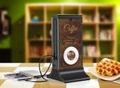 Зарядки для кафе, ресторанов - power bank menu