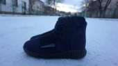 Зимние кроссовки на меху Adidas Yeezy Boost 750. Обувь - Покупка/Продажа