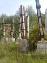 Колоны 30*30 6 метровые бу +стаканы по1,5м