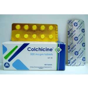 Колхицин 0,5 мг 100 тб (Египет) - изображение 1