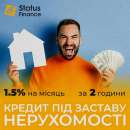 Кредит під заставу нерухомості Київ.
