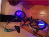 Перейти к объявлению: Легендарный Уникальный Ретро Велосипед BMX Складной с крутой ночной подсветкой аренда