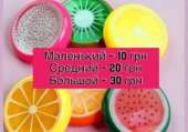 Лизун фрукт слайм - оригинальная упаковка слайма в виде разных фруктов