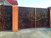 Металлические и кованые ворота. Навесы, решетки, заборы, двери - изображение 3