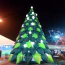 Надувное новогоднее украшение Надувная елка. Торжества, развлечения - Услуги