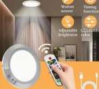 Розумний LED-світильник з датчиком руху та дистанційним керуванням 10+ годин роботи, акумулятор 8000 мАг