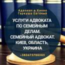 Семейный адвокат Киев. Адвокат в Киеве.. Юридические услуги - Услуги