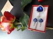 Сердце океана Титаник Swarovski Ожерелье серьги подарок поздравлением. Ювелирные изделия - Покупка/Продажа