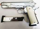 Перейти к объявлению: Стартовий пістолет KUZEY 911 хром +другий магазин