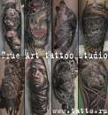 Тату студия True art tattoo studio в Москве.