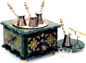 Эксклюзивные мраморные наборы кофе на песке Coffee-East.. Продам/Куплю бизнес - Покупка/Продажа