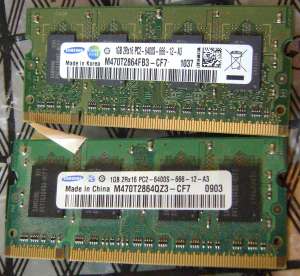 ��� DDR2 1GB SO-DIMM (����������) - ����������� 1