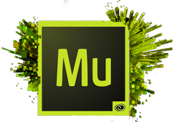 ���� �� �������� Landing ������� � ���� � ��������� Adobe Muse - ����������� 1