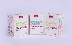 ������ Temoloz , ������ �������,(Zuvius, India) Temozolomide ����������� 20 mg �5 - ����������� 1