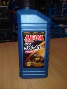 ������ �������� ����� "���� ������ SAE 5W-40 API SM/CF - ����������� 1