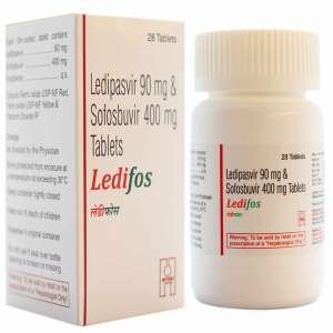 ������ ���������� ���������� 28 ���. (������� Ledifos) (Ledipasvir 90mg + Sofosbuvir 400mg) N28, Hetero (�����) - ����������� 1