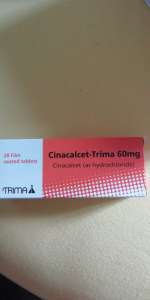������ ����������� Cinacalcet 60 mg � 30 mg, ���� - ����������� 1