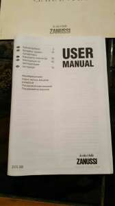 ������ ������������� ������ Zanussi ZDTS 300 - ����������� 1