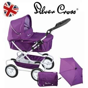 ������� ��� ����� Silver Cross Classic Poppy Domino Pram HTI - ����������� 1