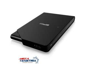 ������� ���� SILICON POWER STREAM S03 1TB 5400RPM 8MB SP010TBPHDS03S3K 2.5" USB 3.0 BLACK - ����������� 1