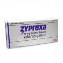 ������� � ����������: �������� (Zyprexa) ��������� (Olanzapin) 5��, 10�� ���� �28 Lilly � ������ ������������